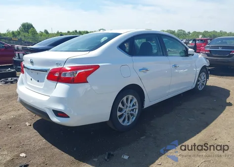 2019 Nissan Sentra Sv z USA, uszkodzony, nr VIN 3N1AB7AP6KY413233